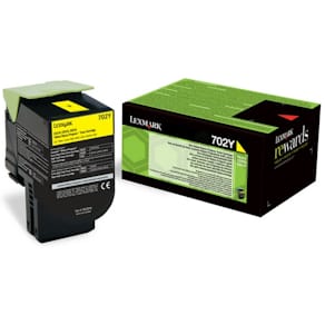 Tonerkartusche Lexmark 702Y, gelb (Return-Programm)