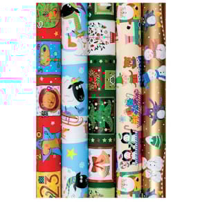 Geschenkpapier Stewo Offset, 5 m x 70 cm, Kinder, sortiert