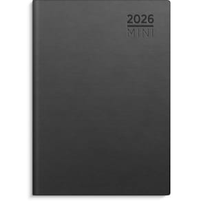 Lommekal. GRIEG Mini 2026 imitert grå