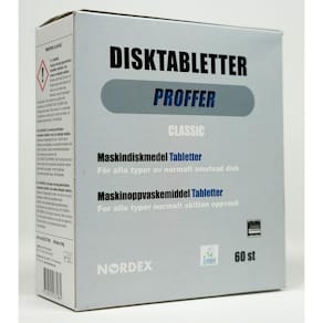 Maskindisk Proffer Classic tabs 60/fp