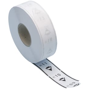 Köbiljett T80 40x75 mm vit