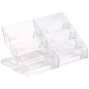 Visitenkartenständer Durable BUSINESS CARD DISPLAY BOX, glasklar