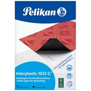 Kohlepapier Pelikan Interplastic 1022G, A4, 10 Blatt
