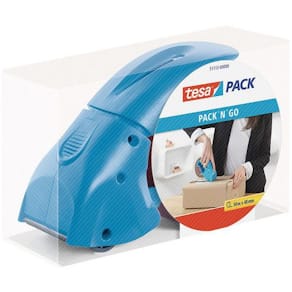 Dispenser TESA emb.tape Pack'n Go blå