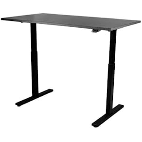 Skrivebord KENSON 180x80cm sort/sort