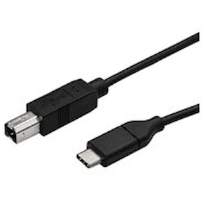 StarTech.com USB-C till USB-B-skrivarkabel - M/M - 3 m - USB 2.0
