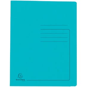 Schnellhefter Exacompta, A4, Karton, türkis