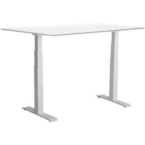 Skrivebord eller Easydesk Adapt VI 140x80 cm hvid