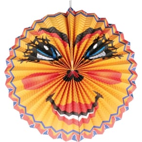 Laterne STYLEX Mond, Ø 28 cm, mit Kerzenhalter & Aufhänger