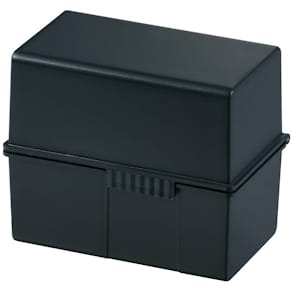 Karteikasten HAN, DIN A7 quer, schwarz