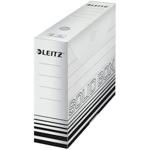 Archivbox Leitz Solid, A4, 80 mm, weiß