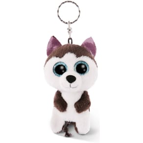 Schlüsselanhänger NICI GLUBSCHIS Husky Barkley, schwarz/weiß