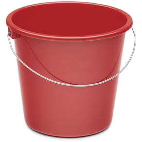 Eimer Nölle Kunststoff, rund, 5 l, rot