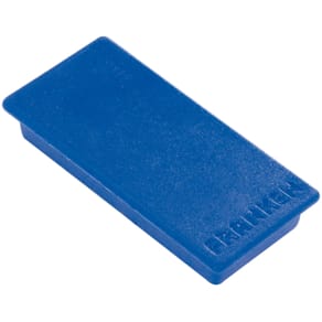 Magnet FRANKEN, 23 x 50 mm, blau