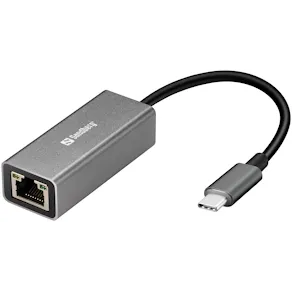 USB-C to Network Converter, Silver