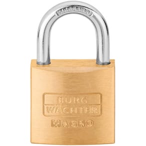 Vorhangschloss BURG-WÄCHTER Magno 400 E, Bügel 16 mm, gleichschl.