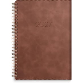 Kalender Business A5 Twist 2027 brun