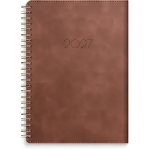 Kalender Business A5 Twist 2027 brun