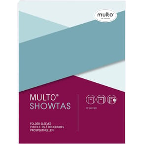 Showtas Multo, geperforeerd, ft A4, 23-gaatsperforatie, 80 micron