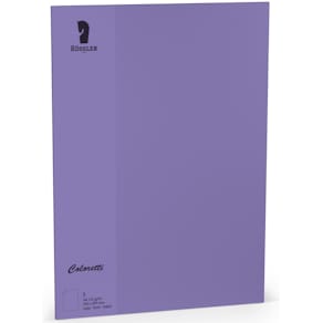 Briefbogen Coloretti, A4, 5 Stück, lila