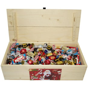 Godis Julbordslåda inslaget mix 2kg