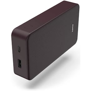 Powerbank 20000mAh USB-C+A Plommon