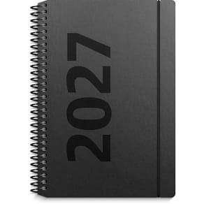 Ugekalender Mayland 113x153 mm 2027, sort, FSC Mix, 1 stk