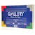 Systeemkaarten Gallery, wit, 12,5 x 20 cm, gelijnd, pak van 100
