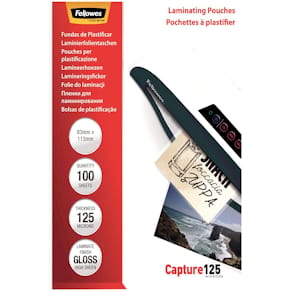 Lamineerhoes Fellowes Capture125, ft 83 x 113 mm, 250 micron