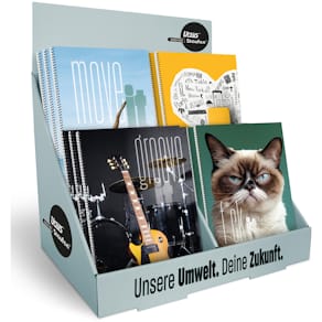 Collegeblock URSUS STYLE, 60 St., A4, 80 Blatt, Design