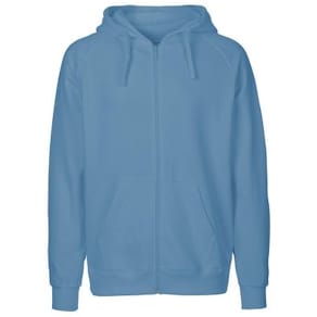 Hoodie zip NEUTRAL O63301 herr blå M