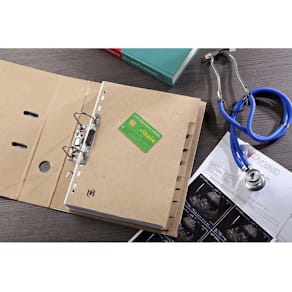 Register Oxford Touareg A4 beige karton, 210 x 297 mm, 20 stk