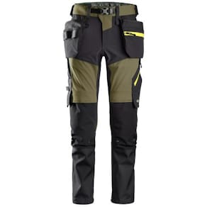 Softshellbyxa SNICKERS 6940 grå/grön 52