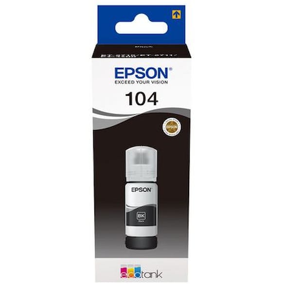 Blekk EPSON 104 EcoTank sort