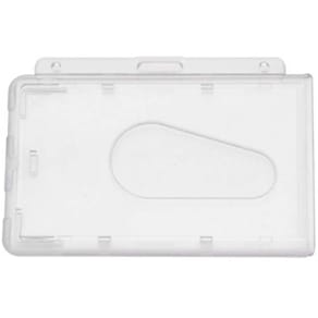 Kortholder transparent til 1 kort, 10 stk