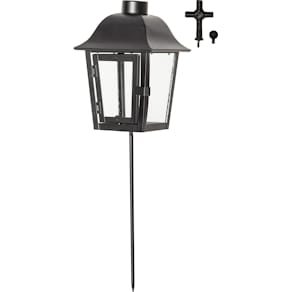Gravlykta Serene 46cm svart