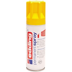 Permanent spray Edding 5200, 200 ml, verkeersgeel mat
