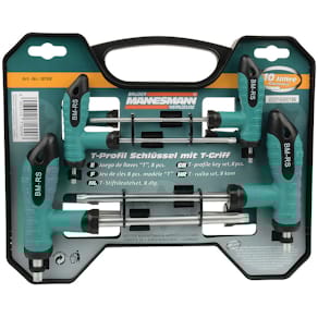 Winkelschraubendreher MANNESMANN, 8-teilig, T10–T50