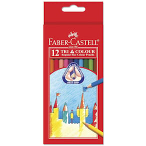 Färgpenna Tri Color Pencil Long 12x5/fp