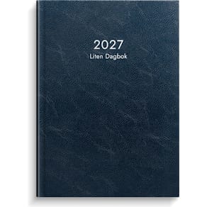 Burde Liten Dagbok 2027 blå
