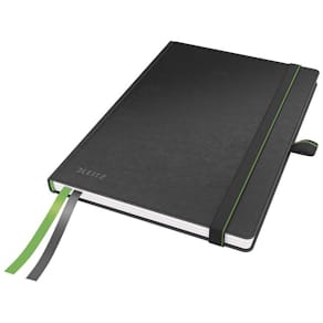 Notesbog Leitz Complete A5 sort, FSC, 6 stk