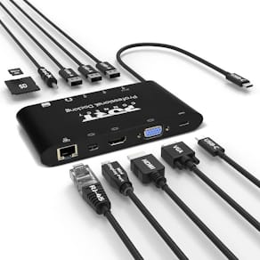 Dockingstation Port Designs 901906, USB-C, 4K, schwarz