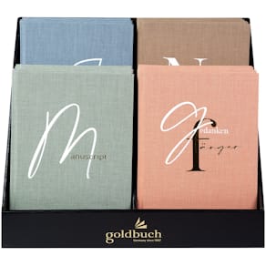 Notizbuch Goldbuch Ideenreich, sortiert