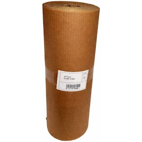 Bølgepaprulle B-flute 130 g/m², 500 mm x 10 m, brun, 1 rulle