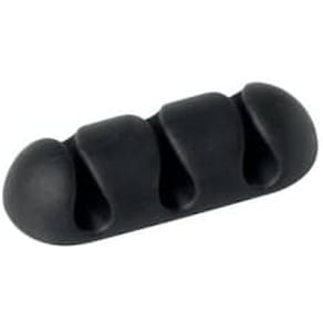 Kabel-Clip Durable CAVOLINE Clip 3, 2 St., graphit
