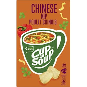 Instantsoep Knorr Cup-a-Soup, Chinese kip, pak van 21 zakjes