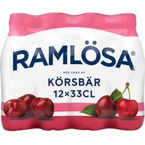 Dricka RAMLÖSA Körsbär 33cl pet