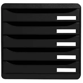 Blankettbox BIGBOX PLUS 5 lådor svart