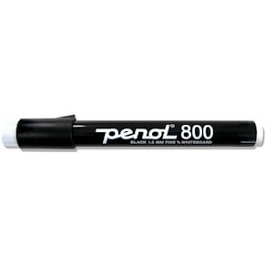 Whiteboardmarker Penol 800, 1,5 mm rund, sort, 10 stk