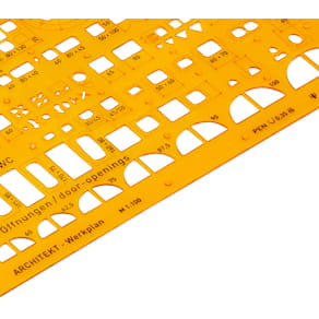 Schablone Aristo Architekt-Kombi